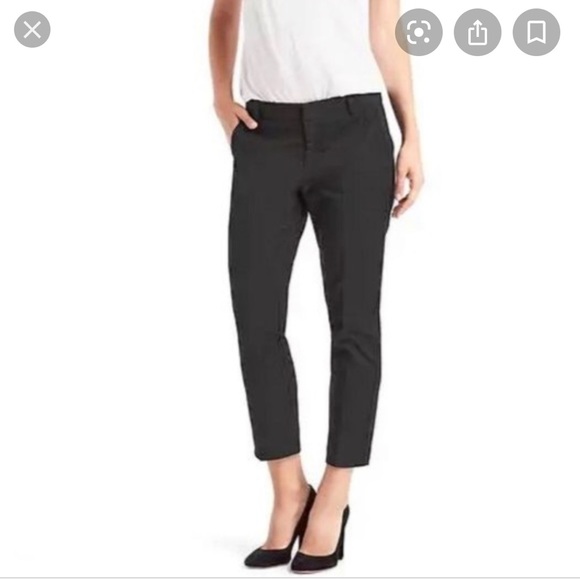gap slim crop pants